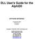 DLL User's Guide for the AlphiDll