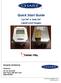 Quick Start Guide. Cyl-Tel & Tank-Tel Liquid Level Gauges. Designed and Built by: Chart Inc th Street NW New Prague, MN USA (800)
