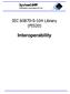 SystemCORP. Embedded Technology Pty Ltd. IEC Library (PIS20) Interoperability