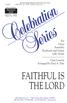 550 copies for World Meeting of Families 2018, Dublin, Ireland LAWTON, arr. TATE Faithful Is the Lord