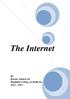 The Internet By Rawaa Ahmed Ali Baghdad College of Medicine