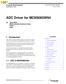 ADC Driver for MC9S08GW64