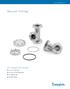 Vacuum Fittings. CF Flanges and Fittings.   3/4 to 4 in. tube sizes. CF 133 to CF 600 flange sizes. 304 stainless steel