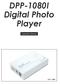 DPP-1080I Digital Photo Player