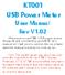 KT001 USB Power Meter