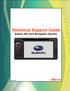 Technical Support Guide. Subaru SD Card Navigation System