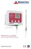 RTD Probe Sold Separately. RFRTDTemp2000A. Precision RTD Based Temperature Data Logger. Product User Guide