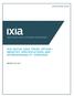 APPLICATION NOTE IXIA NOVUS 25GE SPEED OPTION INDUSTRY SPECIFICATIONS AND INTEROPERABILITY OVERVIEW