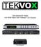 TEK-MHD44TP x4 HDMI Matrix with HDBaseT Lite Outputs