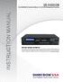 INSTRUCTION MANUAL SB-5645LCM. 4x4 HDMI Matrix Routing Switcher w/ Full EDID Management/Learning IMPORTANT WARRANTY INFORMATION.
