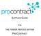 SUPPLIER GUIDE PROCONTRACT THE TENDER PROCESS WITHIN FOR