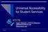 Universal Accessibility for Student Services