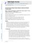 HHS Public Access Author manuscript IEEE Trans Med Imaging. Author manuscript; available in PMC 2015 June 14.