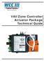 VAV/Zone Controller Actuator Package Technical Guide