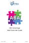 ABA Advantage Web Portal User Guide