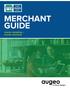 MERCHANT GUIDE. smarter marketing for smarter merchants