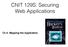 CNIT 129S: Securing Web Applications. Ch 4: Mapping the Application