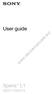 User guide.   Xperia L1 G3311/G3313