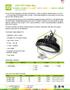 Family Modification Watts Dimmable CCT ASD-UHB 2 XX D XX LED UFO High Bay 100 = 100 W Dimmable 50 = 5,000 K 150 = 150 W 200 = 200 W