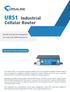 Ursalink UR51 Industrial Cellular Router Datasheet