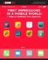 WHERE YOU COME TO WIN (864) DOM360.com. FIRST IMPRESSIONS IN A MOBILE WORLD: 7 Ways to Optimize Your Approach
