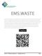 EMS.WASTE SFS Chemical Safety, Inc. All Rights Reserved Page 1