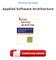 Applied Software Architecture PDF