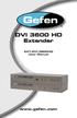 EXT-DVI-3600HD User Manual