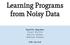 Learning Programs from Noisy Data