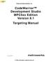CodeWarrior Development Studio MPC5xx Edition Version 8.1 Targeting Manual