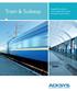 Train & Subway. Rugged WiFi solutions for train-to-wayside, inter-carriage and onboard communications