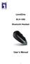 LevelOne BLH-1000 Bluetooth Headset User s Manual