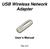 USB Wireless Network Adapter User s Manual