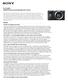ILCE-6500 α6500 Mirrorless Interchangeable-lens Camera