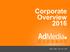 Corporate Overview 2016