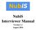 NubiS Interviewer Manual