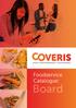 Foodservice Catalogue: Board. Coveris foodservice - Board