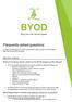 BYOD. Bring Your Own Device Program. What kind of device should I select for the BYOD program at Pine Rivers?