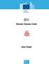 DCC. Domain Classes Coder. User Guide