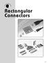 Rectangular Connectors