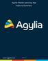 Agylia Mobile Learning App Feature Summary