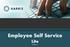 Employee Self Service Lite. Version