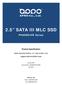 2.5 SATA III MLC SSD