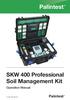 Palintest. SKW 400 Professional Soil Management Kit. Palintest. Operation Manual ZI INST SKW 400 EN