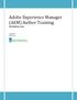 Adobe Experience Manager (AEM) Author Training