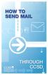 how to send mail through ccsd