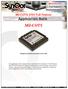 Application Note. Mil-COTS. MCOTS-C-270-xx-HT DC/DC CONVERTER. 270Vin. Designed and Manufactured in the USA