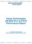 Kemp Technologies LM-3600 IPv4 and IPv6 Performance Report