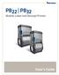 PB22 PB32. Mobile Label and Receipt Printer. User s Guide