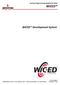 WICED. WICED Development System. Factory Programming Application Note